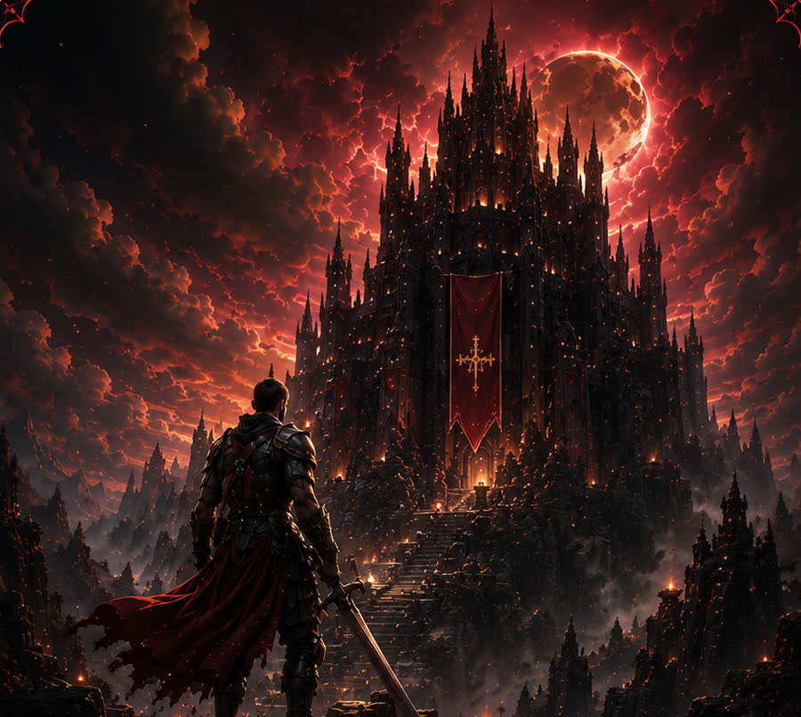 Syloria fantasy fitness RPG strength discipline artwork