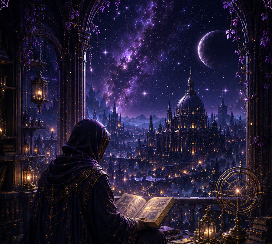 Syloria fitness RPG wisdom discipline artwork
